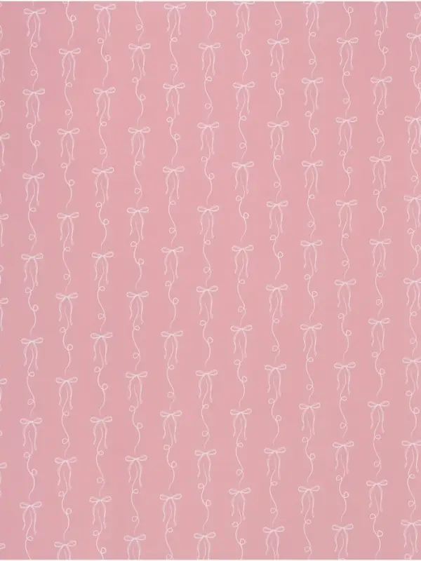 Бумага упаковочная глянцевая &laquo;Бантики&raquo;, 70 &times; 100 см