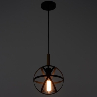 Светильник BayerLux 88304/1 E27 40Вт черный 17,5х17,5х20,5-120 см