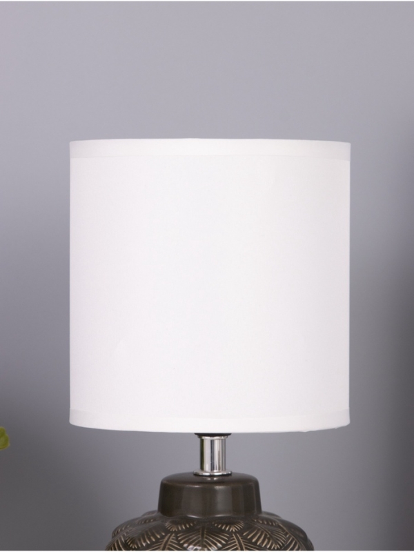 Лампа настольная "Исида" 1х40Вт Е14 темно-зеленый 14х14х28см