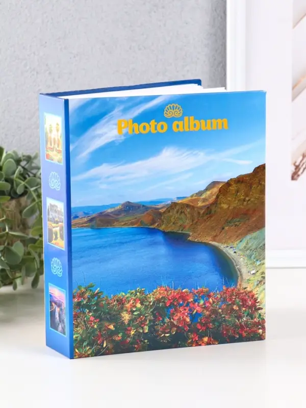 Фотоальбом 200 фото 10Х15см, "Пейзажи Крыма", ПП карм.