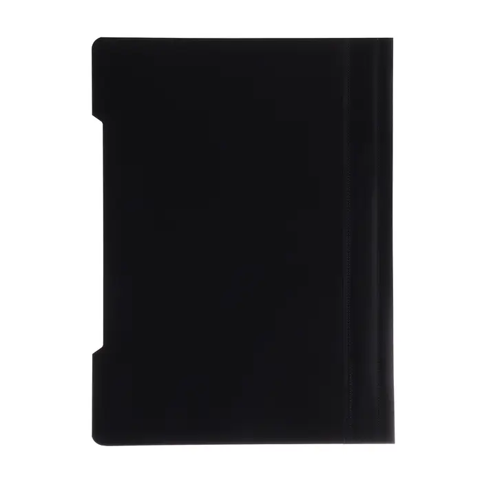 Папка - скоросшиватель Calligrata, А4,160 мкм, чёрная, прозрачный верх