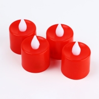 Набор светодиодных свечей &laquo;Новогодняя коллекция: С новым годом&raquo;, 4 шт., диам. 4.5, модель AR-0002