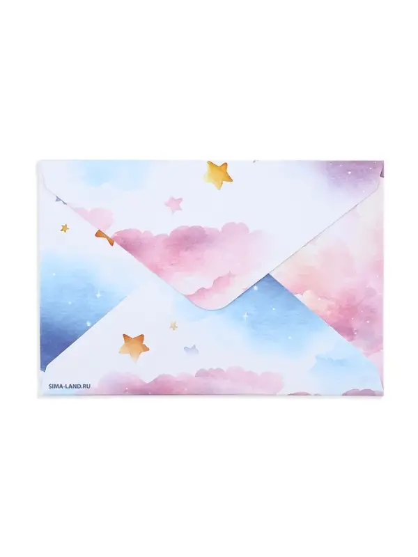 Конверт со скретч-наклейкой и открыткой &laquo;Маленькое чудо&raquo;, 10 х 15 см