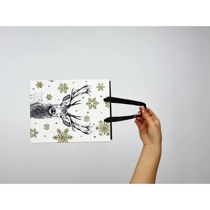 Набор пакетов &laquo;Новый год&raquo;, 3 шт,  18 &times; 23 &times; 9 см