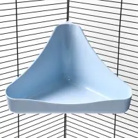 Туалет угловой для грызунов 33 х 19 х 18 см, микс цветов