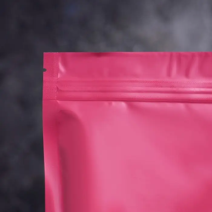 Пакет дой - пак, матовый, бордовый, 14&times;20&times;4 см