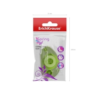 Корректирующая лента 5 мм х 6 м, ErichKrause Spring, европодвес, микс