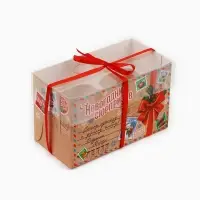 Коробка для капкейка &laquo;Письмо Деду Морозу&raquo;, 16 х 8 х 10 см