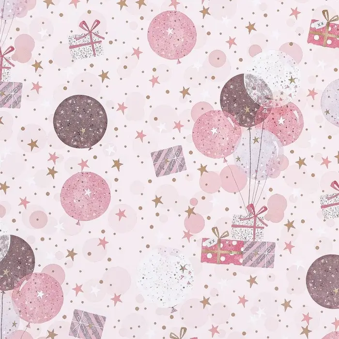 Бумага упаковочная, глянцевая &laquo;Поздравляем!&raquo;, 40&times;60 см