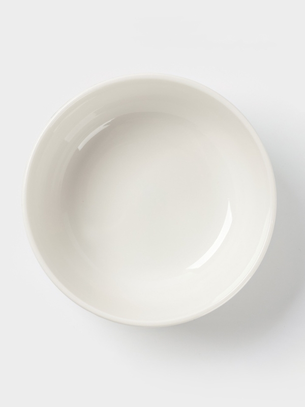 Салатник Доляна "Цветы" цвет белый   15,5х6 см