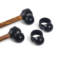 Глюкофон - музыкальный инструмент, цветок белый, 11 лепестков, 18 х 18 х 11 см