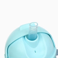 Mum&Baby, Поильник- непроливайка с трубочкой, туканчик, голубой SL-07275A