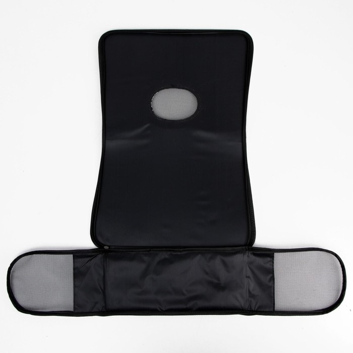 Сумка-переноска каркасная "Играющие котики", размер L, 53 х 21 х 29 см, серая