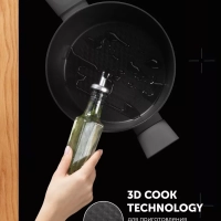 Кастрюля 4.2 литра Kontur-24C крышка индукция антипригарное