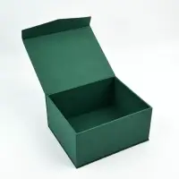 Подарочная коробка  "Лучшему во всём", зелёная,  21х17,5х10,5 см