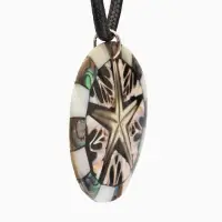 Кулон "Морская звезда" ракушка 25 см