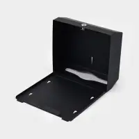 Диспенсер для бумажных полотенец в листах St&ouml;lz, 28.5&times;26.5&times;10 см, нержавеющая сталь, чёрный