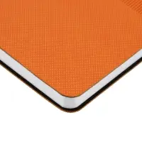 Ежедневник Knit, недатированный, оранжевый