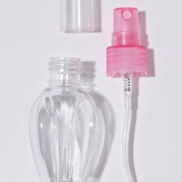 Бутылочка для хранения, с распылителем, 45 мл, МИКС, прозрачная