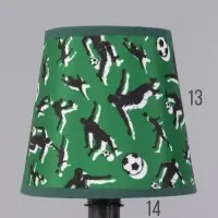 Абажур универсальный "Футбол"  прищепка 14х14х13см