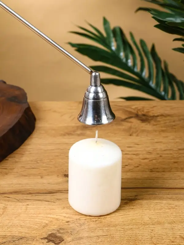 Гаситель для свечей &laquo;Фея&raquo;, 25 см, латунь