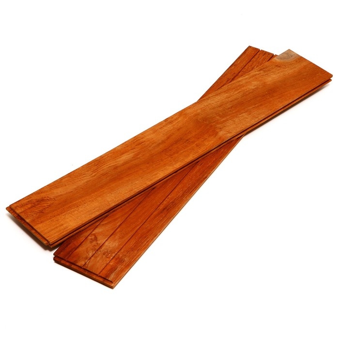 Напольное покрытие из тикового дерева марки C Jumbo, террасная доска 1,6х12.5х70 см