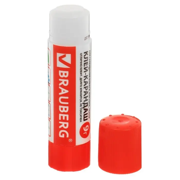 Клей-карандаш BRAUBERG, 9г