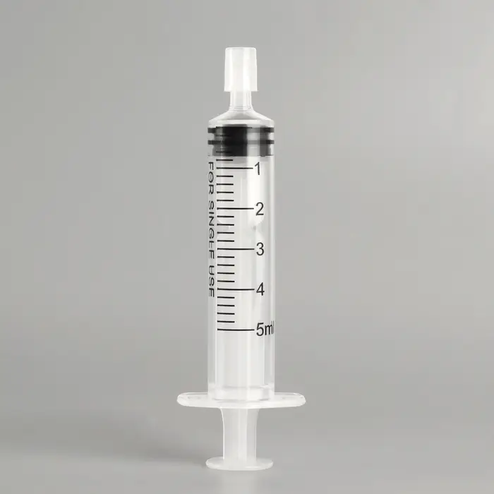 Шприц парфюмерный, 5 мл, фасовка - 5 шт., прозрачный