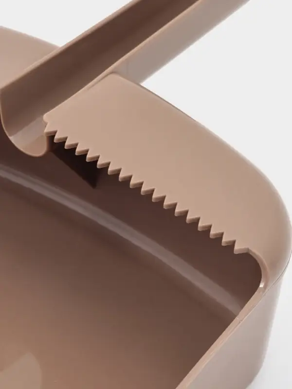 Набор для уборки: совок в комплекте с щёткой и встроенным водосгоном&laquo;Порядок&raquo;, 34&times;24&times;9 см, МИКС