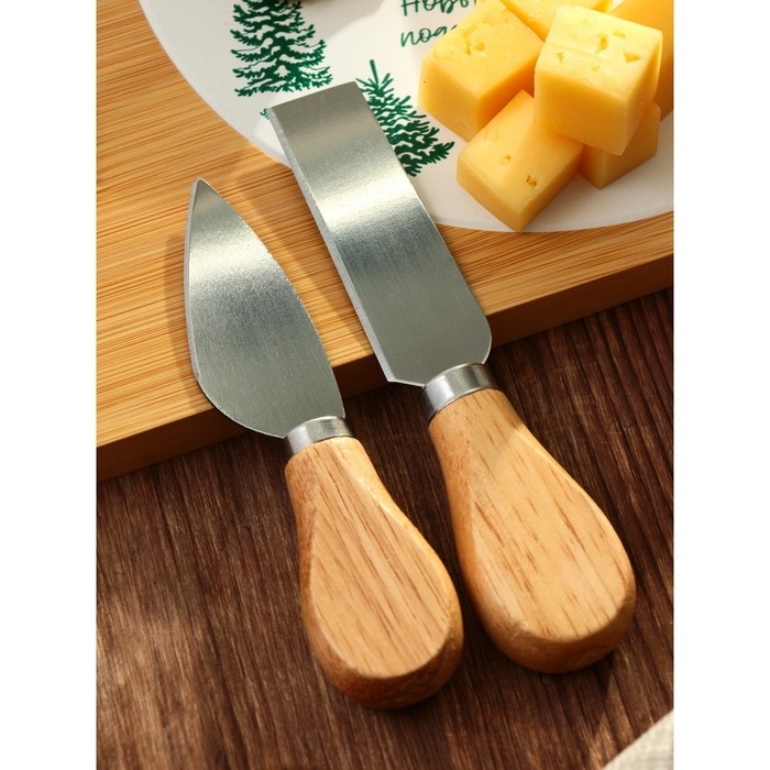 Новый год. Набор для подачи сыра &laquo;Новый год подарит сказку&raquo;, 18 х 36 см