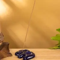 Подставка под благовония "Слоник" керамика, цв. МИКС, 7х8,5х0,8 см