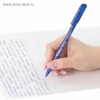 Ручка шариковая масляная Pensan Star Tech, узел-игла 1.0 мм, чернила синие