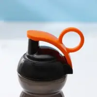 Бутылка для воды пластиковая, 680 мл, цвет МИКС