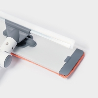 Оконная швабра с креплением на карманы 30х8 см, длина 103-145 см, 2 насадки, 45+180 поворот   107959