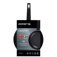 Сковорода 20 см Graphit-20F с антипригарным покрытием