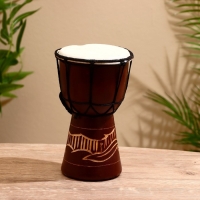 Сувенирный музыкальный инструмент &laquo;Барабан Джембе&raquo;, 20&times;11&times;11 см, МИКС