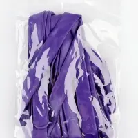 Воздушные шары для моделирования 125 см, d=7.5 см, 10 шт., лавандовые