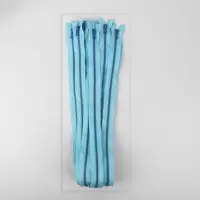 Молния &laquo;Трактор&raquo;, №5, разъёмная, замок автомат, 90 см, голубая