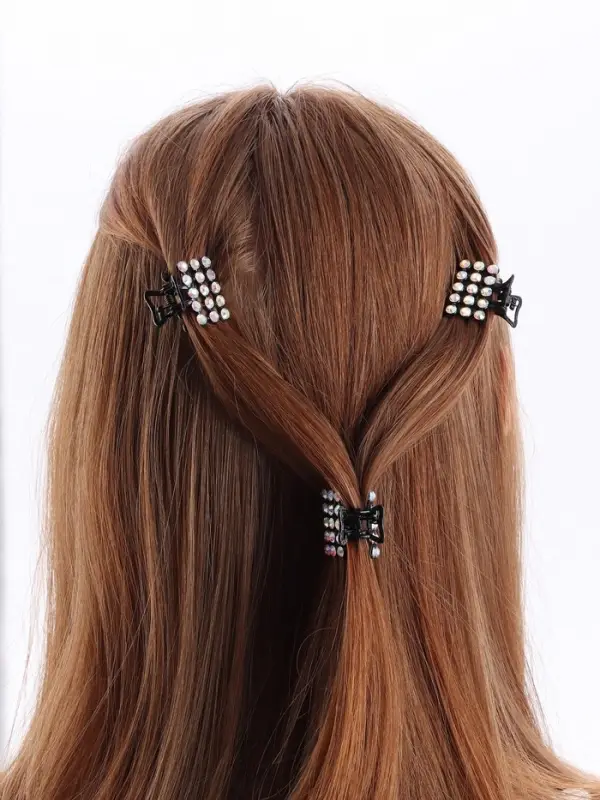 Крабик для волос &laquo;Классик&raquo;, 2.5 см, чёрный