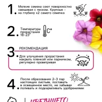 Семена цветов Петуния "Балконная", 0,05 г