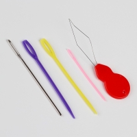 Детский набор для вышивания на деревянных основах "Сказочные узоры