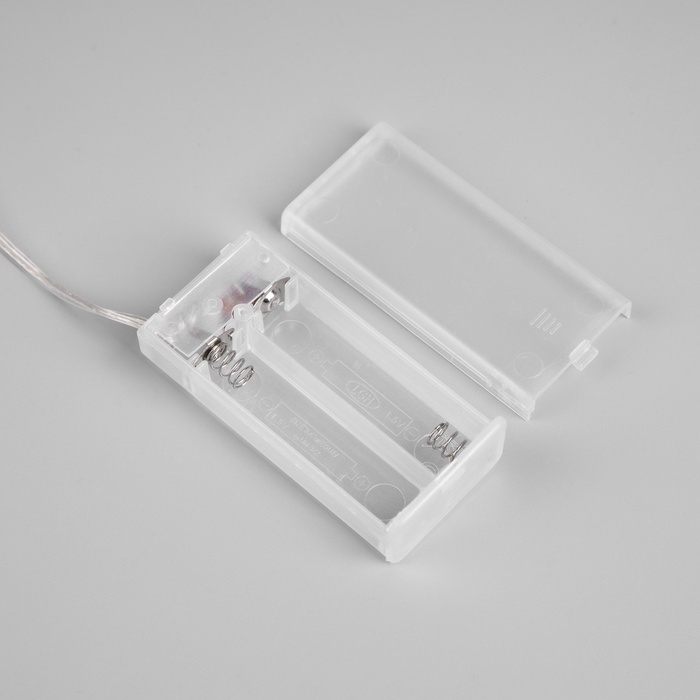 Светодиодная фигура &laquo;Снежинка синяя&raquo; 39 см, 20 LED, батарейки AAx2 (не в комплекте), свечение теплое белое