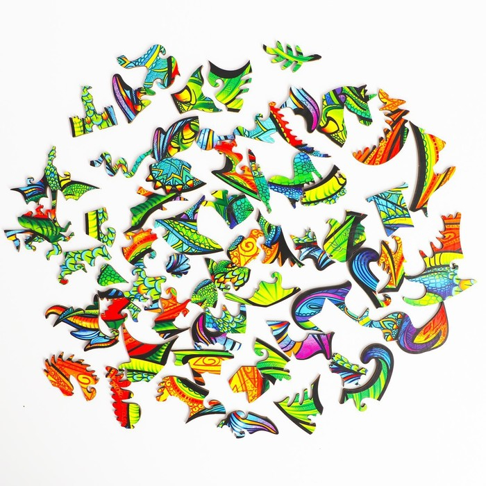 Пазлы фигурные &laquo;Магический дракон&raquo;