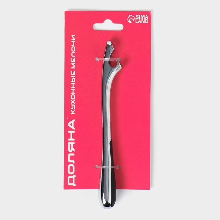 Открывашка Доляна &laquo;Идея&raquo;, нержавеющая сталь, цвет серебристый