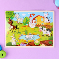 Рамка-вкладыш &laquo;Животные на ферме&raquo;