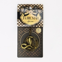 Брелок новогодний, для ключей &laquo;Приношу достаток&raquo;, диам. 4 см