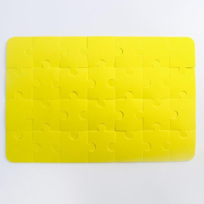 Мягкий пазл для малышей раскраска &laquo;Африка&raquo;, размер 50х33 см, 28 деталей, Крошка Я