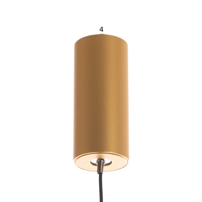 Светильник "Акота" LED 5Вт 4000К матовое золото 2х2х60-160см