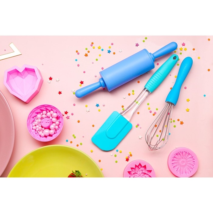 Лопатка Доляна &laquo;Про&raquo;, 24&times;5 см, цвет МИКС