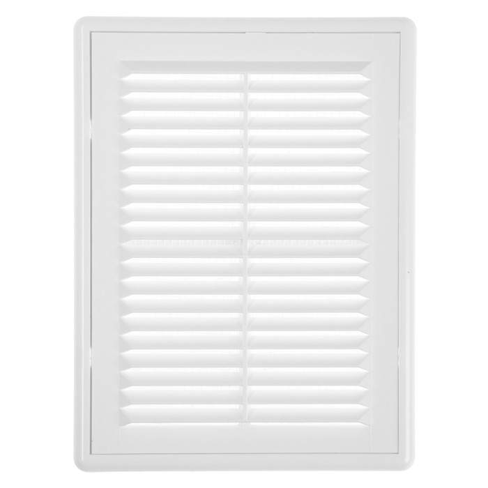 Решетка вентиляционная ZEIN Люкс ЛР150, 150 x 200 мм, с сеткой, разъемная